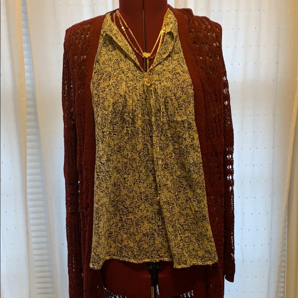 Floral Lucky Brand Top